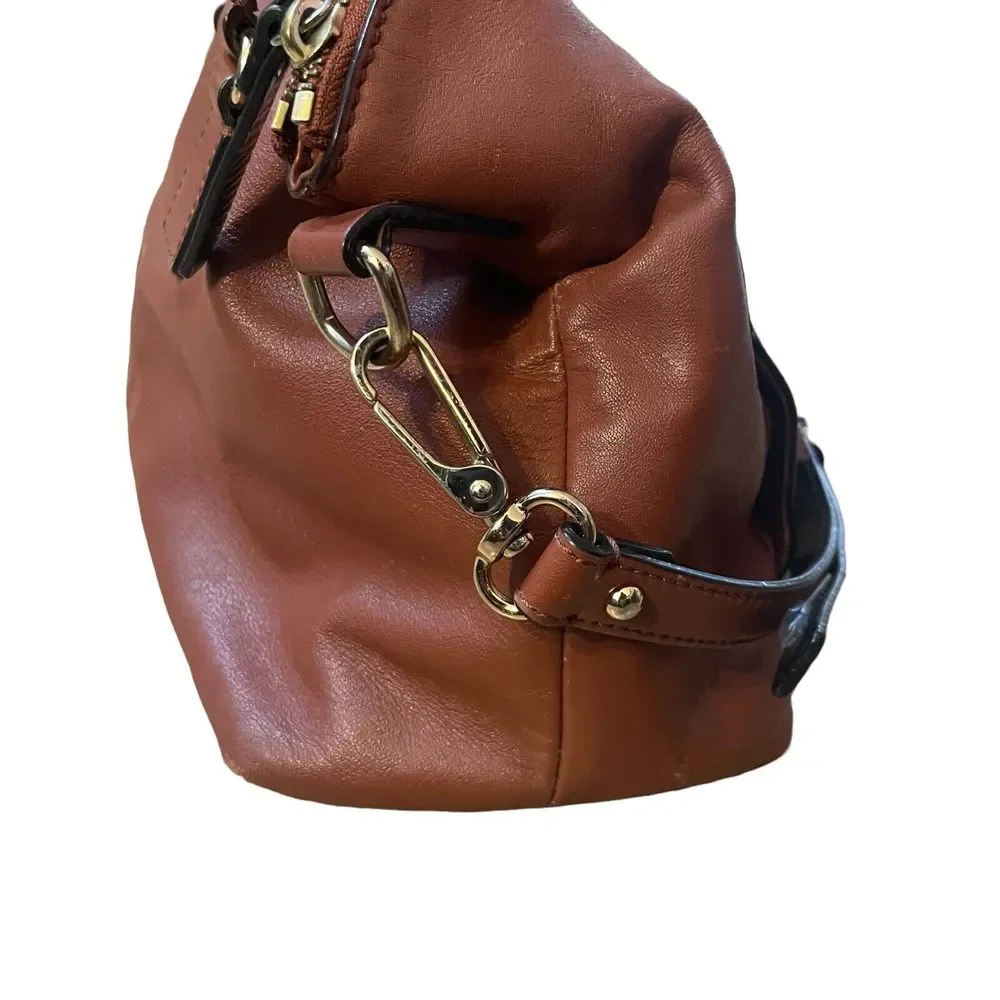 Kate Spade Hampton Road Janie Brown Leather Crossbody Shoulder Bag - Picture 5 of 12